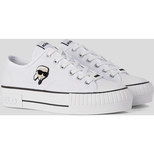 Karl Lagerfeld - Ikon Kampus Max-sneaker, Damen, Weiss, Größe