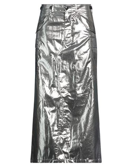 Junya Watanabe Comme Des Garçons Woman Maxi skirt Silver Size L Cotton