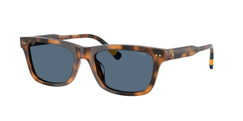 Polo Ralph Lauren Man Sunglass PH4240U - Frame color: Shiny Black, Lens color: Polarized Dark Grey