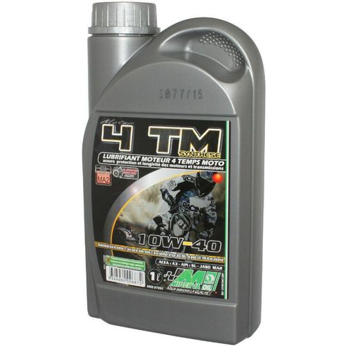 Motorcycle engine oil Minerva Oil 10W40 100% France