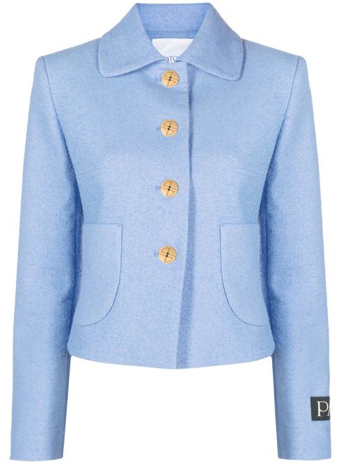 Long-sleeve tailored jacket - Blue