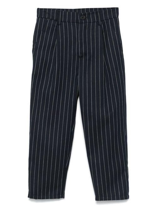 Pinstriped trousers - Blue