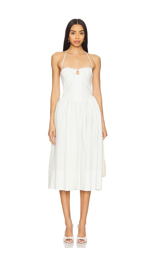 Camila Coelho KLEID PAZ in White. Größe XXS. Also in L, M, S