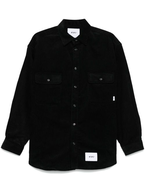 Corduroy shirt - Black