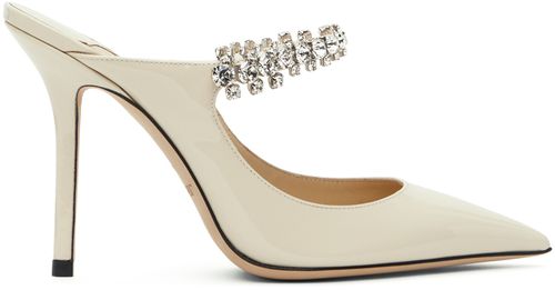 Jimmy Choo Off-White Bing 100 Heels