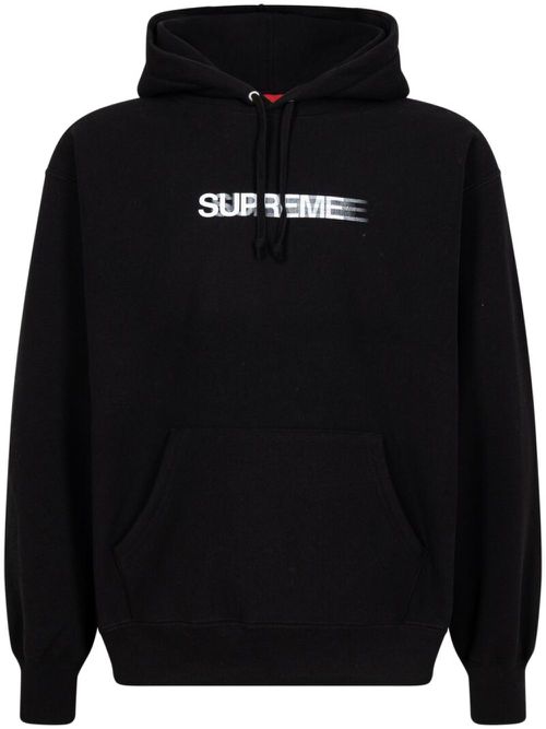 Motion logo hoodie - Black