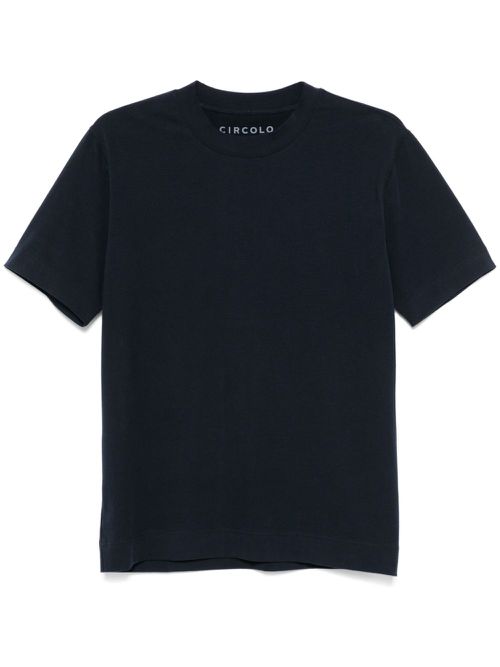 Crew-neck T-shirt - Blue