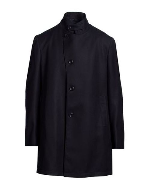 Man Coat Midnight blue Size 44 Virgin Wool