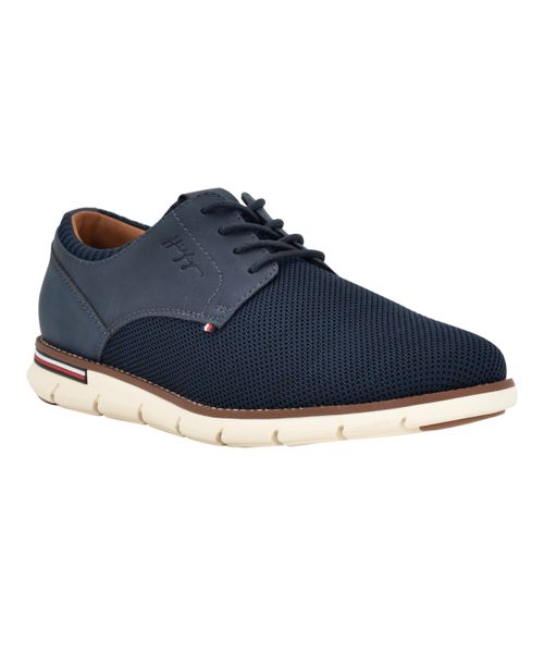 Men's Winner Casual Lace Up Oxfords - Navy Multi