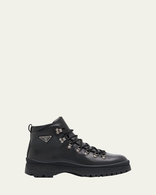 Men's Brixxen Leather Lace-Up Boots