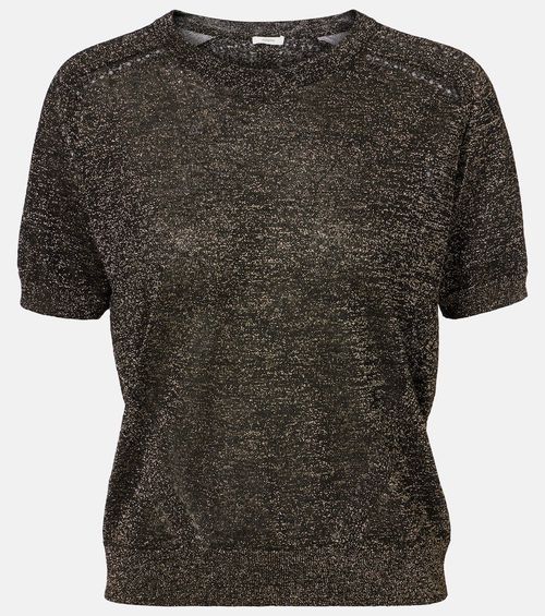 Lille lamé knitted top
