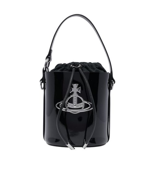 Daisy leather bucket bag