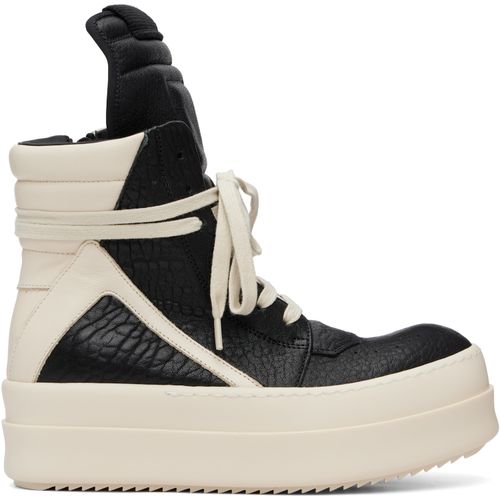 Black & Off-White Temple Mega Bumper Geobasket Sneakers