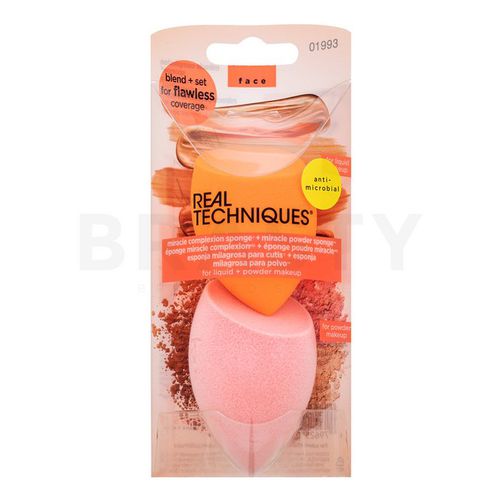 Real Techniques Miracle Complexion Sponge + Miracle Powder Sponge 2 piece