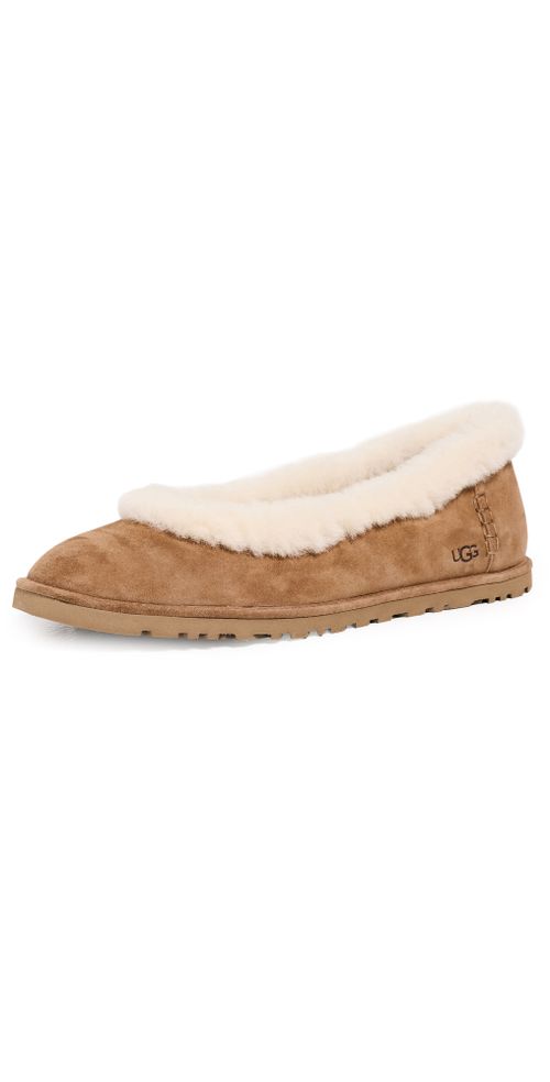 Zora Ballet Flats Chestnut