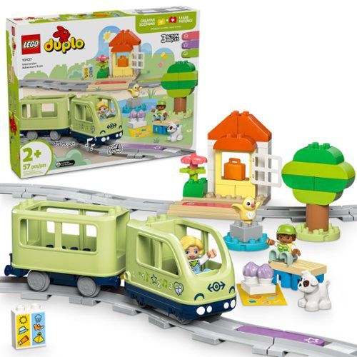 DUPLO Town Interactive Adventure Train Set Building Toy 10427