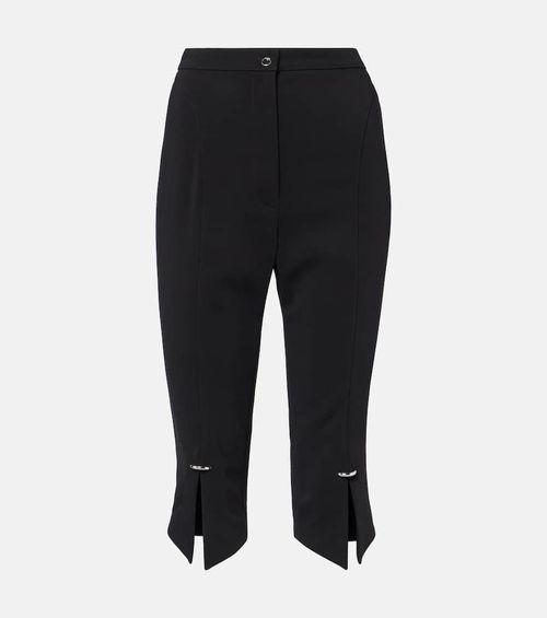 Pierced capri pants
