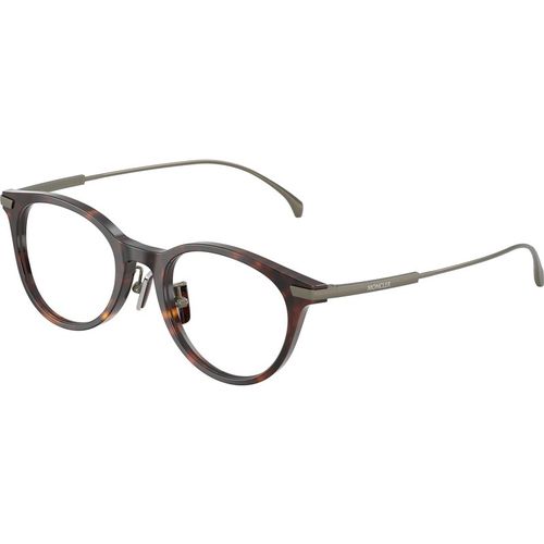 Moncler Unisex Moncler ME2022D 3002 Monturas ópticas Acetato Tortuga Transparente Redonda Norma