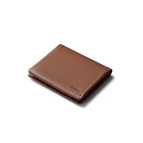 Slim Sleeve Wallet Slim Minimalist Leather Billfold Wallets Hazelnut