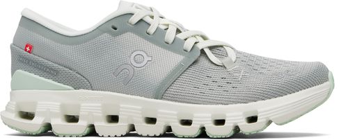 Gray & Green Cloud X 4 Sneakers