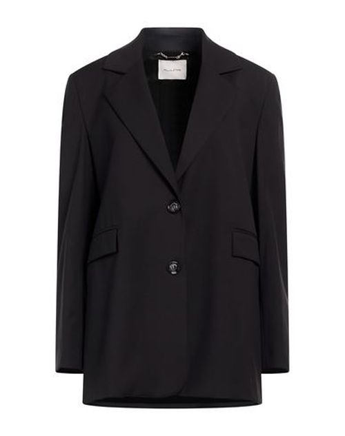 Woman Blazer Black Size 2 Polyester, Viscose, Wool, Elastane