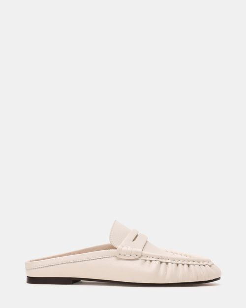 Steve Madden Women's Rafe Slip-On Loafers - White - - Leather