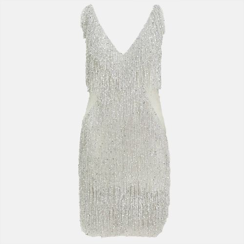 Gatsby Tassel Embellished Short Dress