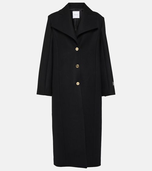 Wool-blend coat
