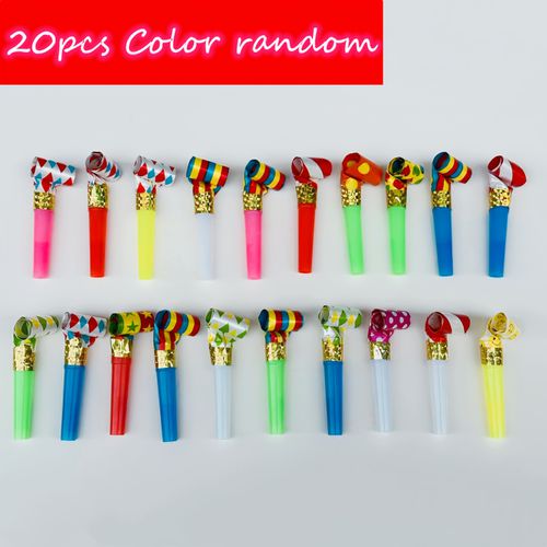 TEMU 20pcs Cartoon Party Whistles, Noise-making Toys For Parties - Winter & New Year Gift
