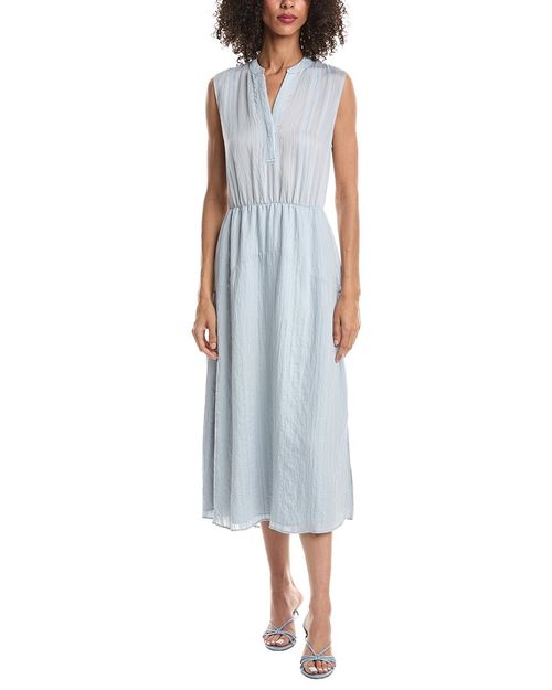 Drapey Stripe Tiered Maxi Dress