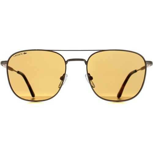 Lacoste Rectangle Unisex Gold Brown L269S Metal - One