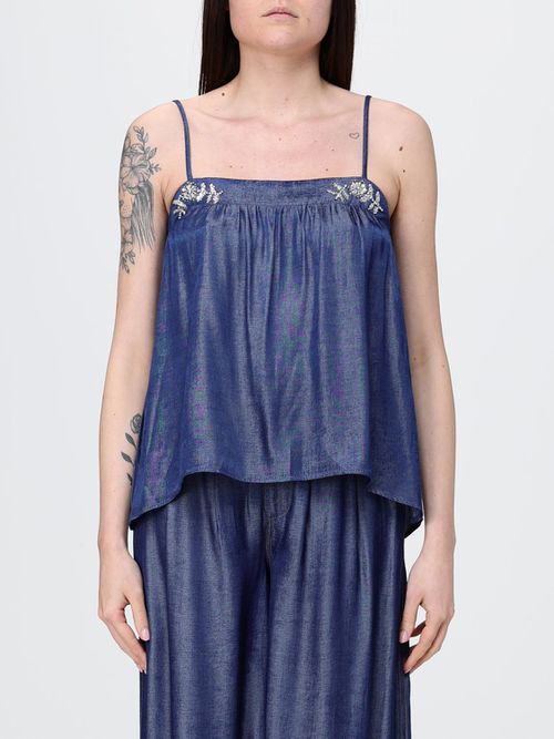Top Woman color Denim