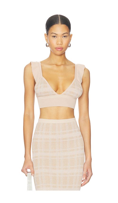 Bananhot Petra Crop Top in Neutral. - XS/S also in M