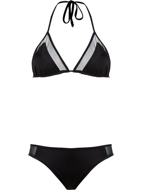 Triangle bikini set - Black