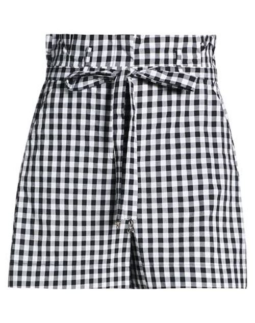 Woman Shorts & Bermuda Shorts Black Size 2 Cotton