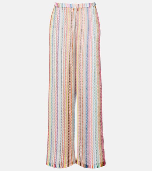 Zig Zag palazzo pants