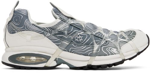 Gray & White Kukini SE Sneakers