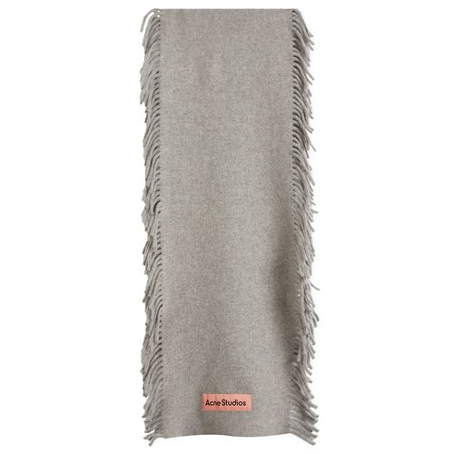 Canada Cancan Scarf in Light Grey Melange