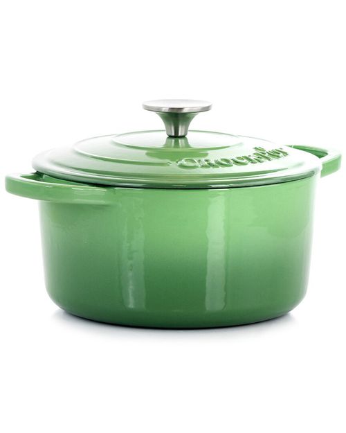 Crockpot Artisan 2pc 3qts Enameled Cast Iron Dutch Oven