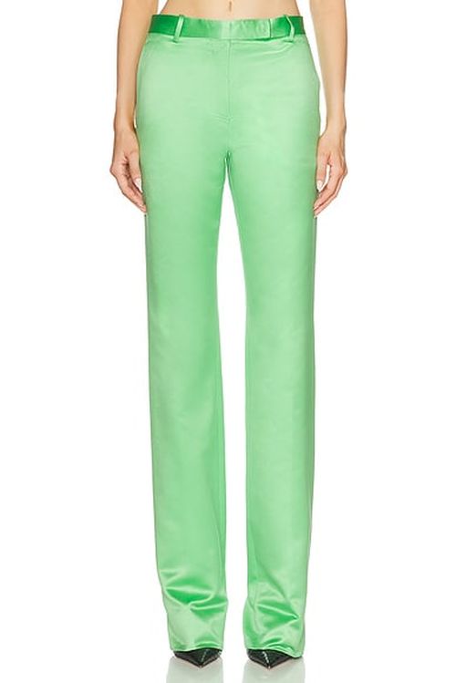 TOM FORD Tailored Straight Pant in Summer Green - Mint. 42 also in