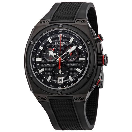 DS Eagle Chronograph GMT Black Dial Mens Watch C023.739.17.051.00