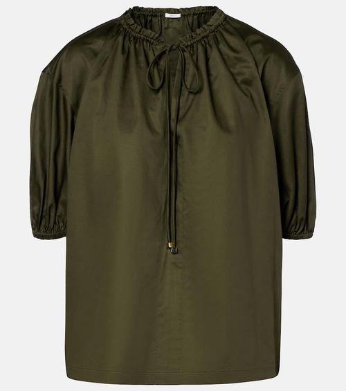 Nador cotton poplin blouse