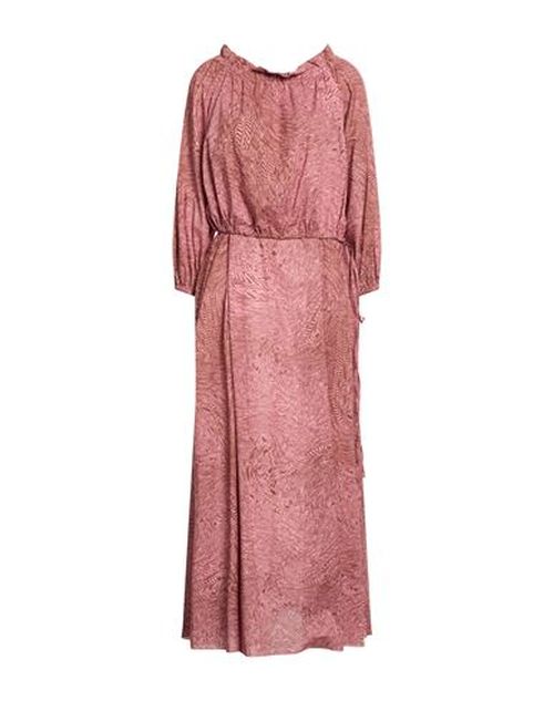 Woman Maxi dress Pink Size 6 Cotton