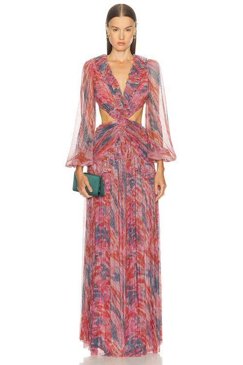 PatBO Twist Gown in Pink