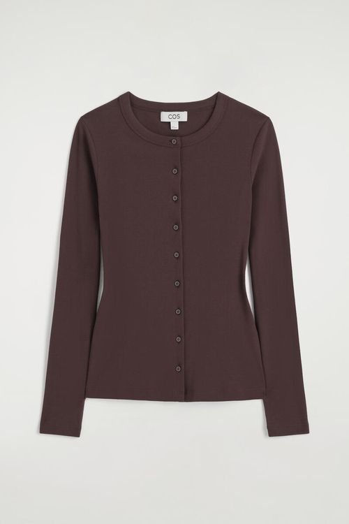 Jersey Cardigan Top