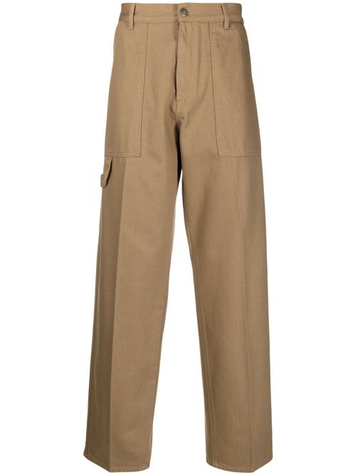 Straight-leg jeans - Brown
