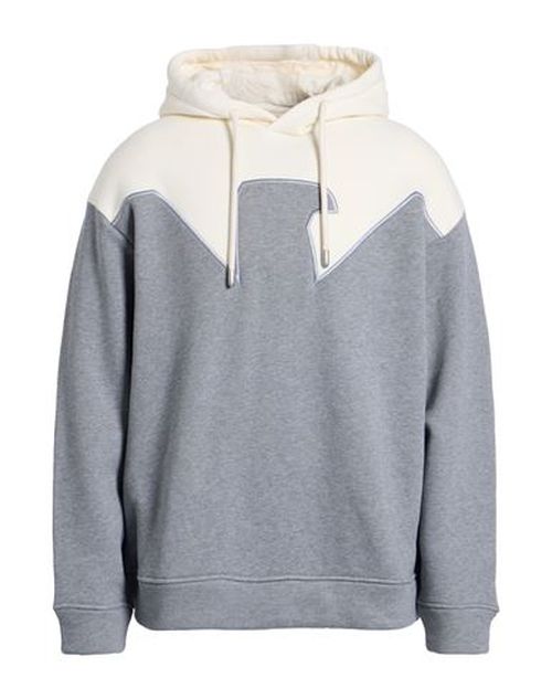 Man Sweatshirt Light grey Size L Cotton