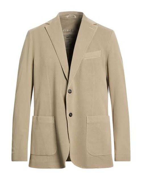Man Blazer Sand Size 42 Cotton, Elastane