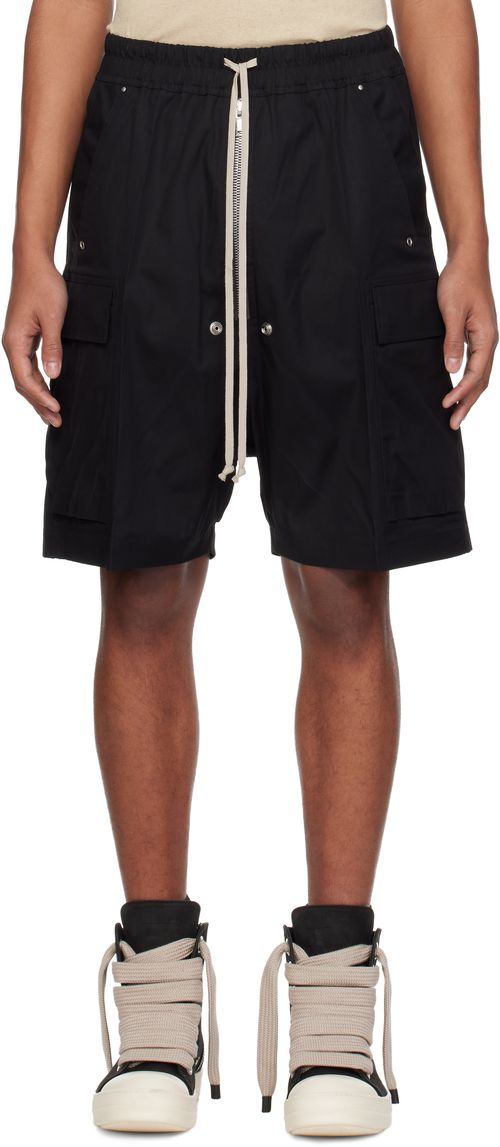 Black Temple Cargobela Shorts