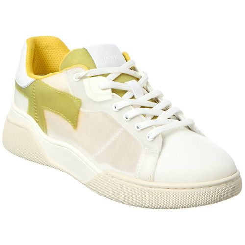 Tods TOD’s Cassetta Mesh & Leather Sneaker